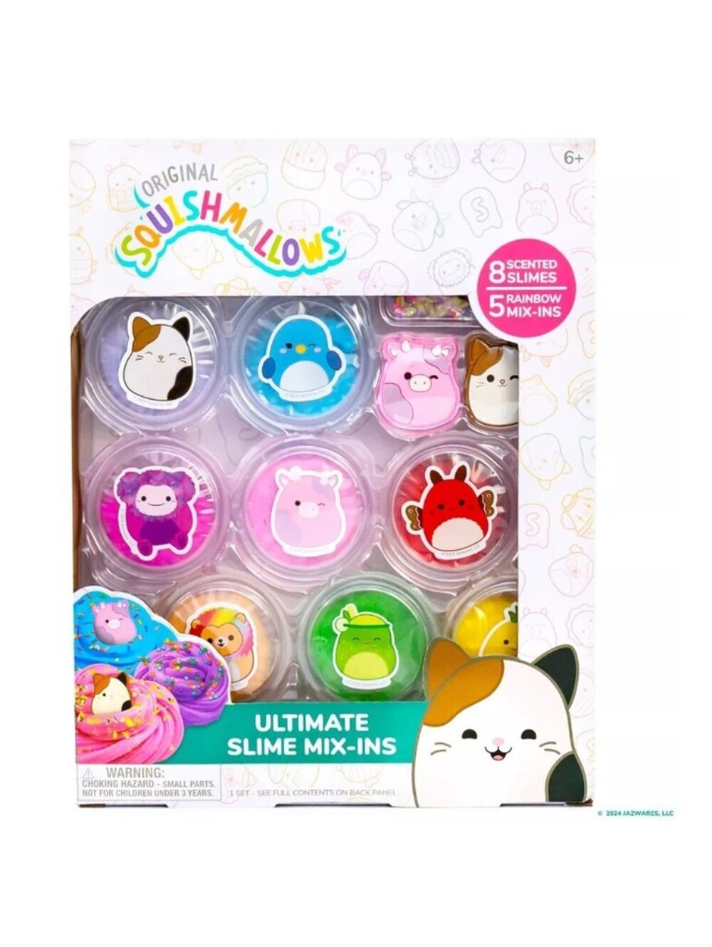 Squishmallow 13pc Ultimate Slime Mix in Set: Sensory  Toy & Educational Slimes